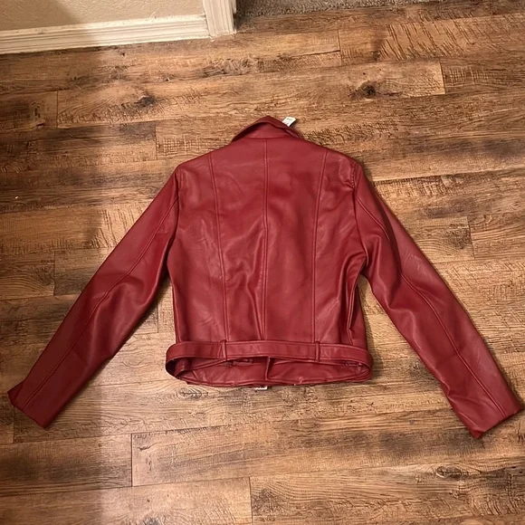 NWT Love Tree Faux Lether Jacket - Picture 2 of 7